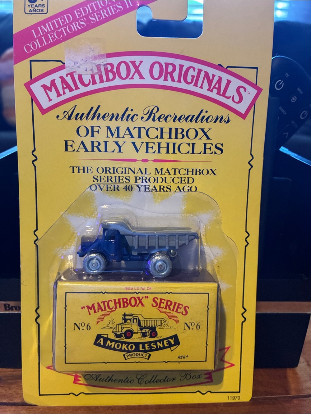 Matchbox Limited Edition Mini Dump Truck Collector Toy 1993